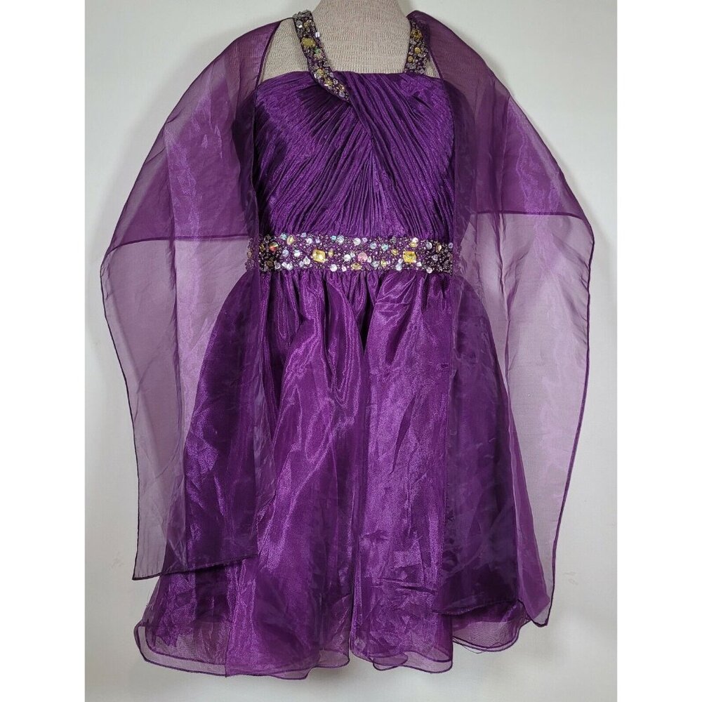 Dancing Queen Size Medium Waist 28 in beads short tulle formal/prom/party dress